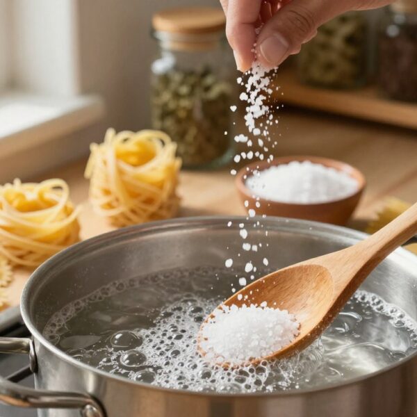 Ile soli do gotowania makaronu – proporcje, dzięki którym smak robi różnicę
