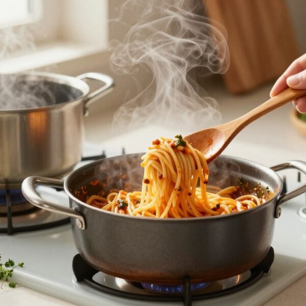 Jak podgrzać makaron