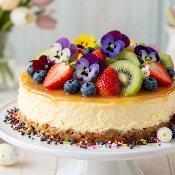 Jak udekorować sernik wielkanocny