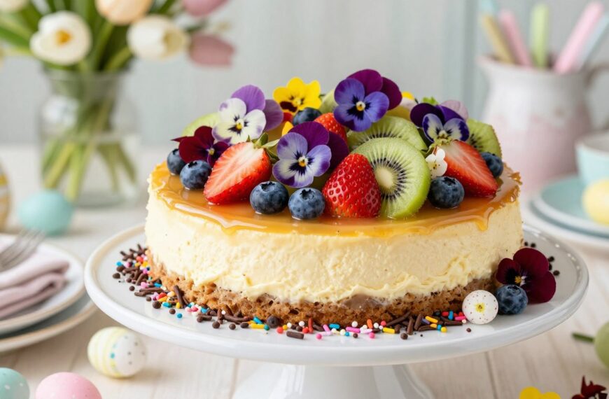 Jak udekorować sernik wielkanocny