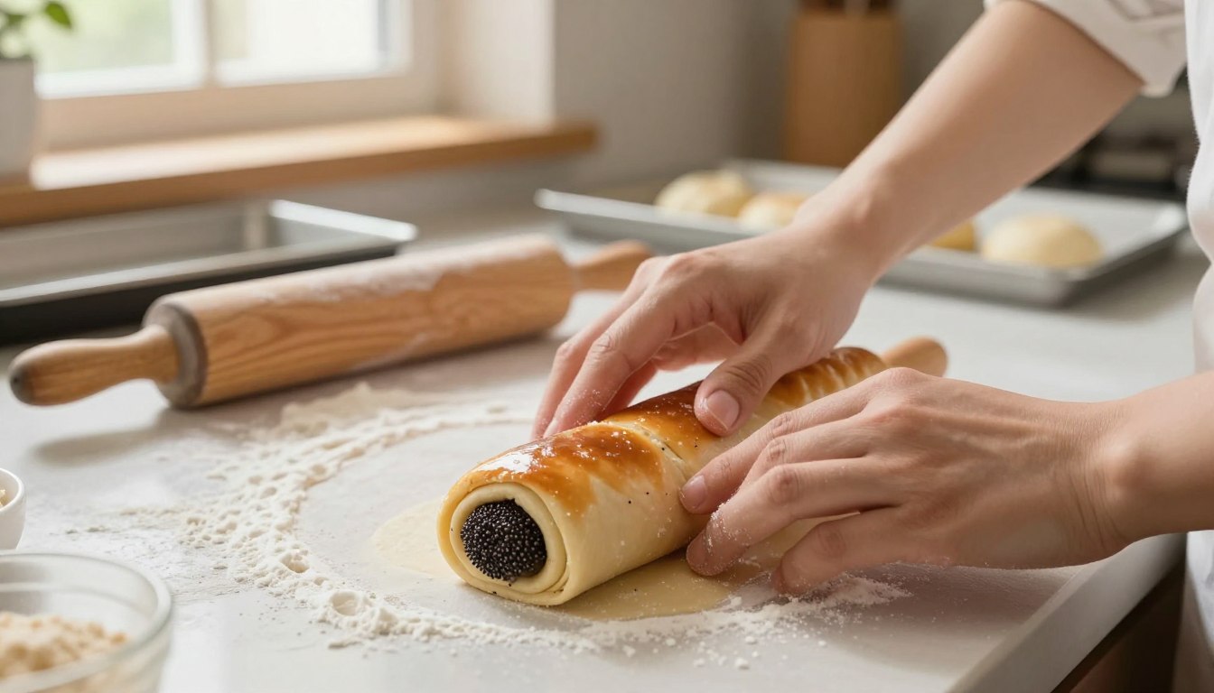 Jak zawijać makowiec