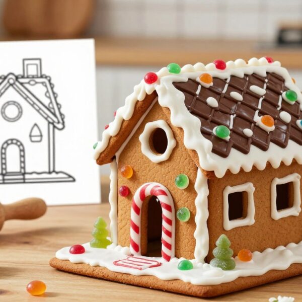 Jak zrobić domek z piernika – stabilna konstrukcja, dobry szablon i składanie