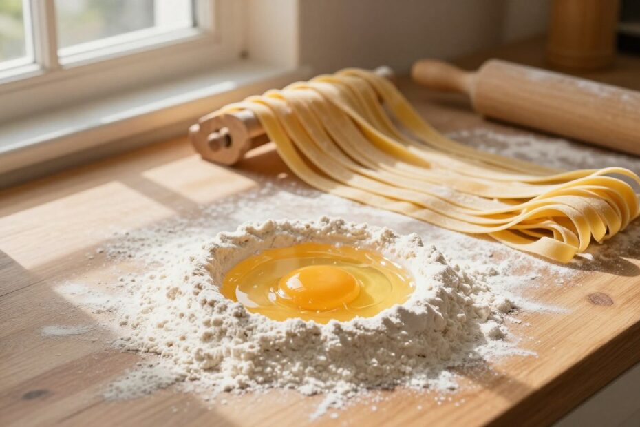 Jak zrobić makaron tagliatelle