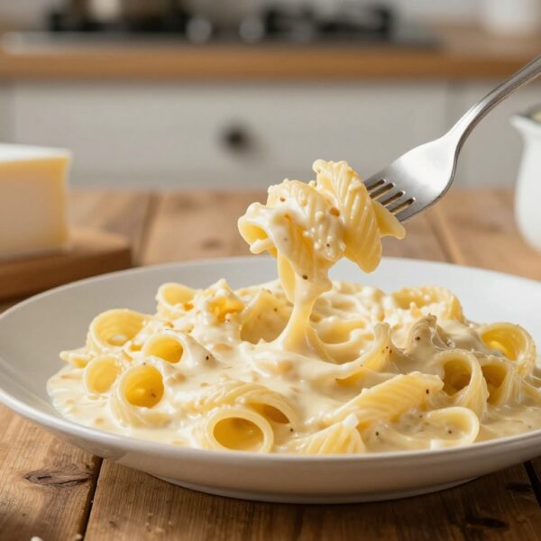 Jak zrobić makaron z serem – aksamitny sos serowy bez grudek i zwarzenia
