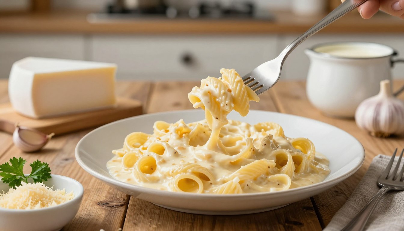 Jak zrobić makaron z serem