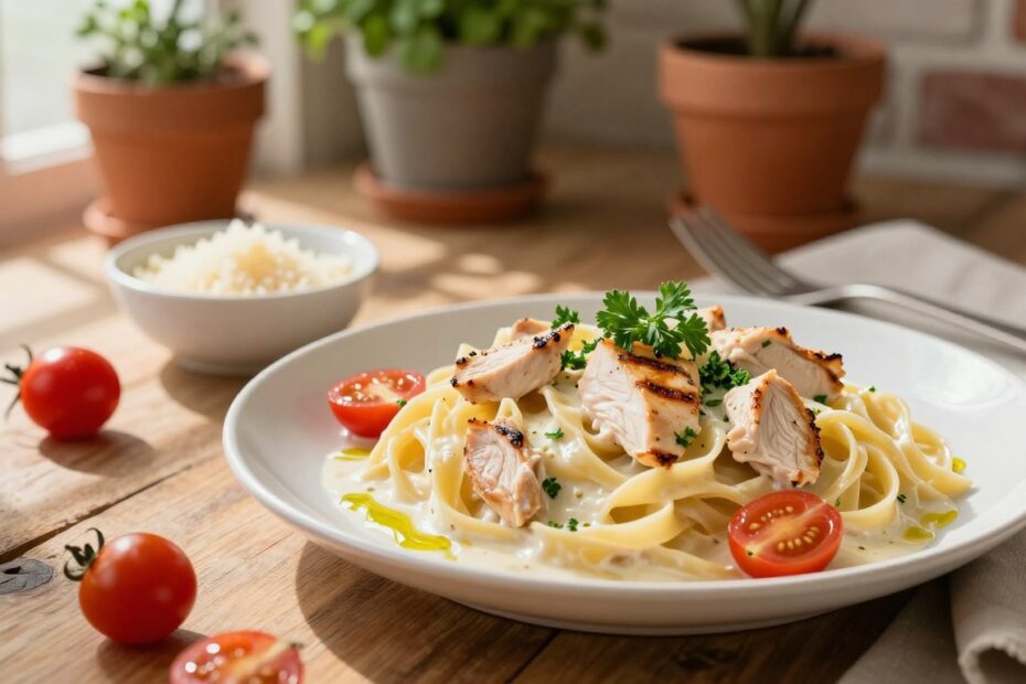 Jaki sos do makaronu z kurczakiem