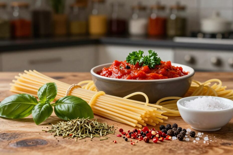Jakie przyprawy do spaghetti