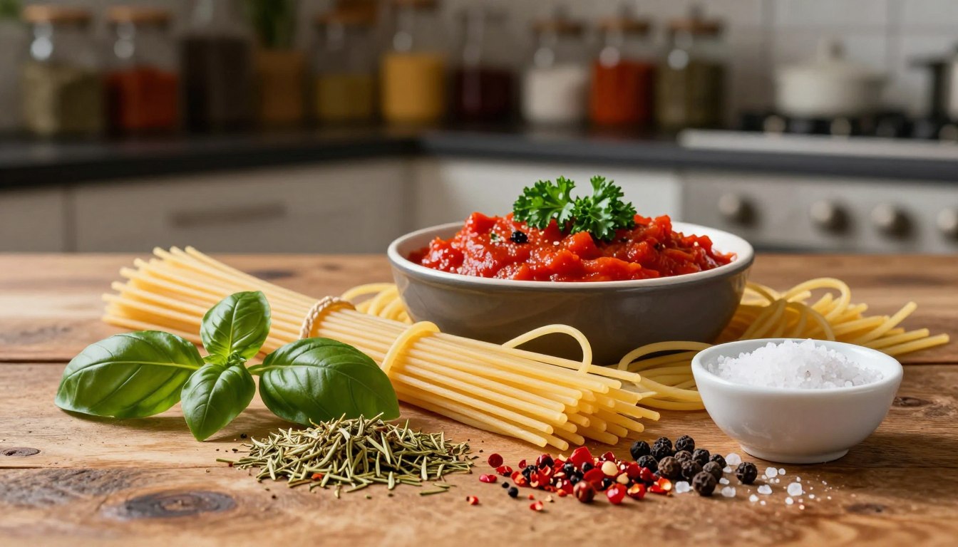 Jakie przyprawy do spaghetti