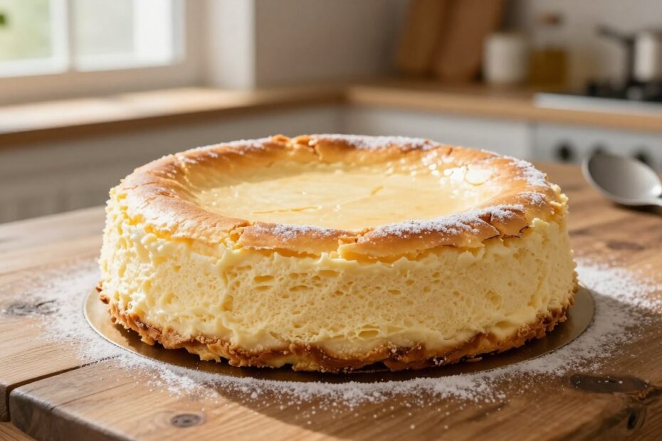 Sernik wiedeński puszysty który nie opada